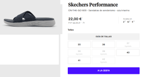 Sandalias de Trekking para Mujer Skechers ON-THE-GO 600 por 22€