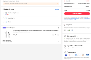 Juego 24 Piezas CMr.Spoon Serie Piedra Juego 24 Piezas Cubiertos económico acero Inoxidable por solo 11,49€