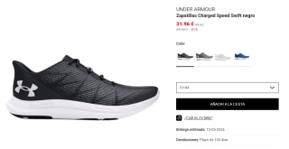 Under Armour Zapatillas Charged Speed Swift por 31,96€