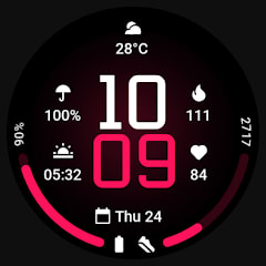 MDS422 Minimal Watch Face voor Android gratis