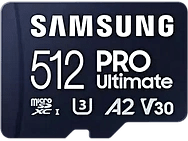 Samsung pro Ultimate 512 GB microSD kaart voor €56,59 bij Amazon