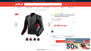Chaqueta de moto REVIT QUANTUM 2 AAA por 179,96€