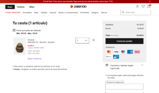 Mochila Element MOHAVE 2.0 Dull Gold por solo 41,45€