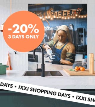 20% korting op alle IXXI's bij IXXI