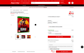 Red Dead Redemption 2 Xbox One por 14,36€