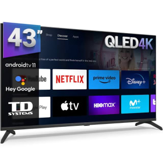 Smart TV 43 Pulgadas QLED 4K TD Systems por 184€