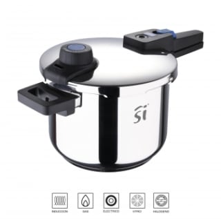 Olla a Presión Acero Inoxidable SAN IGNACIO Ebro 6 L por 39,90€