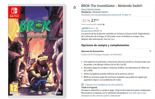 Juego BROK The InvestiGator - Nintendo Switch por 26,55€
