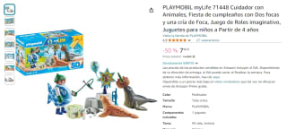Playmobil myLife 71448 Cuidador con Animales por 7,50€