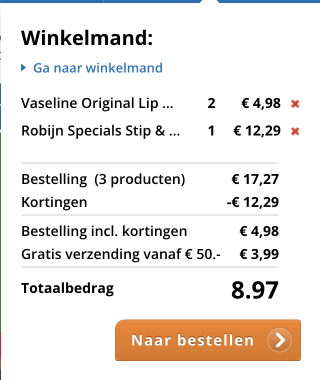 Gratis Robijn wasverzachter twv €12,29 bij 2 actieproducten vanaf €4,58