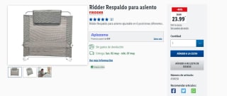 Ridder Respaldo para asiento por 23,99€