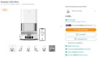 Dreame L10S Ultra robotstofzuiger met leegstation voor €629 bij Art&Craft