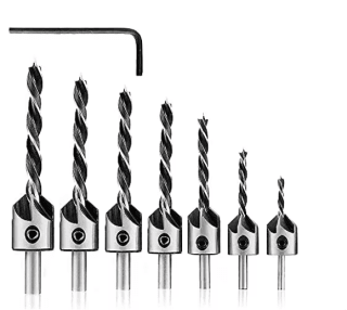 7 piezas Avellanadora Broca HSS Countersunk de HSS por solo 8,90€
