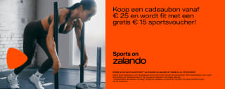 Gratis €15 Zalando sports bon bij besteding van €25 via CashbackXL