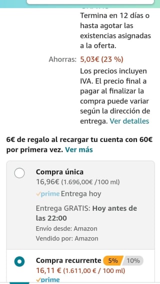 Lote Champú 1L + Acondicionador 1L Pantene Repara & Protege por 16,11€.