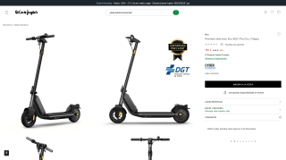 Patinete eléctrico Niu KQi1 Pro Gris Negro por 199€