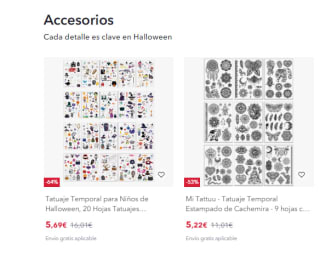 Hasta 75% + 30% EXTRA descuento en disfraces. Precios de locura