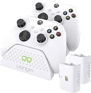 Obtain a Venom twin charging dock with 2 rechargeable battery packs from Amazon for only £11.49