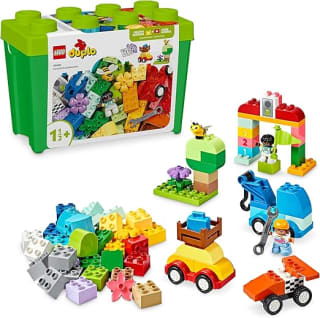 LEGO Duplo Classic auto's en vrachtwagens in opbergdoos (10439) voor €40,99 bij Amazon