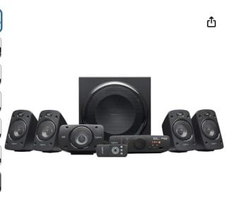 Logitech Z906 5.1 Sistema de Altavoces Sonido Envolvente THX por 243,53€
