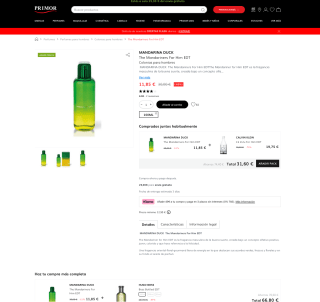 Eau de toilette The Mandariners For Him 100ml Hombre por 11,85€