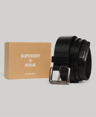 Badgeman buffelleer riem in geschenkverpakking voor €20 bij Superdry