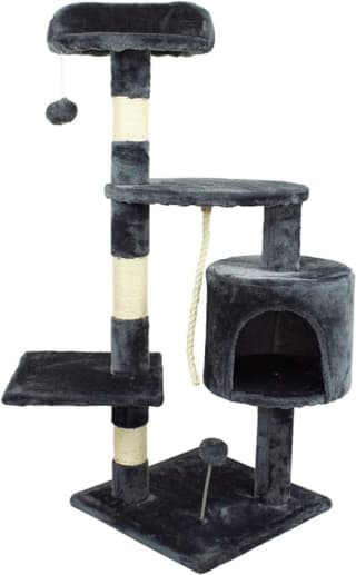 Mobiclinic, Rascador árbol para Gato 3 Alturas, Soporta hasta 10 kg por 29,95€