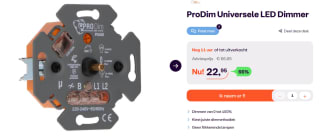 ProDim Universele LED Dimmer voor €22,95 bij iBood