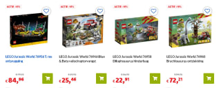 15% korting op Jurassic World speelgoed bij Dreamland