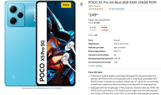 POCO X5 Pro 5G voor €249 bij Amazon
