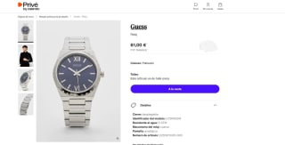 Reloj marca Guess por 61€