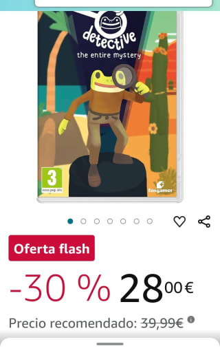 Frog Detective: The Entire Mystery Nintendo Switch por 27,71€.