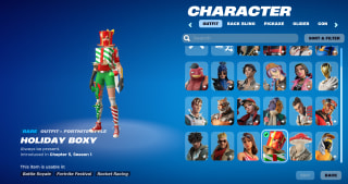 Gratis Fortnite skin: Holiday Boxy