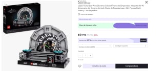 LEGO® Star Wars Diorama: Sala del Trono del Emperador por 54.99€