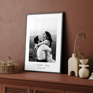 52% korting Gepersonaliseerde posters in Lijst bij Topdoek! Nu als een 40x30 cm voor 20,37 inclusief verzending!