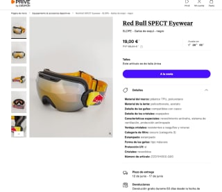 Red Bull SPECT Eyewear a tan solo 19€