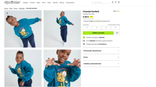 Chándal Garfield por 5,99€