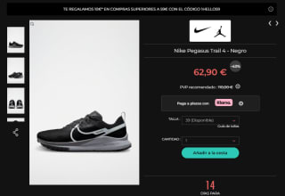 Rebajas hasta 75% + 10€ EXTRA descuento Nike calzado y ropa a precios de locura