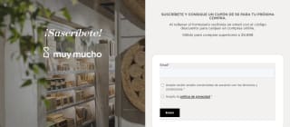 5€ de descuento para tu primera compra en Muy Mucho