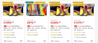 Descuentazos hasta 530€ en televisores OLED LG Corred