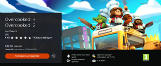 Overcooked! + Overcooked! 2 bundle (PS4 / PS5) voor €8,74 in de Playstation Store