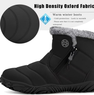 Barefoot Botas Hombre Mujer Invierno Cálido Minimalista por solo 14,99€