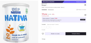 Hasta 30% + 50% EXTRA descuento en productos Cuidado Bebe ofertazas