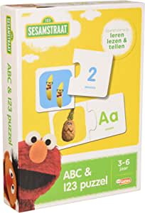 Sesamstraat Abc & 123 Puzzel voor €4,95 bij Amazon.nl