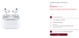 City Club: Audifonos Apple AirPods Pro