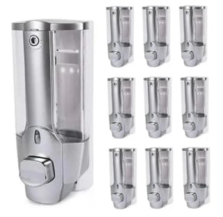 Pack 10 Dispensador De Jabón Liquido, Alcohol Gel , Shampoo por $13.490