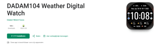 DADAM104 Weather Digital Watch voor Android gratis