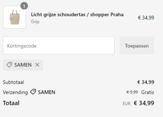 Gratis verzending bij besteding vanaf €25 bij Goedkopeschoenen