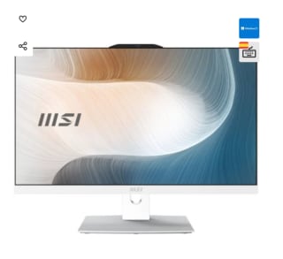 Ordenador MSI Modern AM242P 12M-815ES Intel Core i5-1235U/16GB/512GB SSD/23.8" por 599€