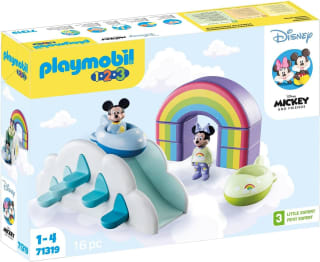 PLAYMOBIL 1.2.3 & Disney Mickey Mouse Wolkenhuis voor €17,99 bij Amazon